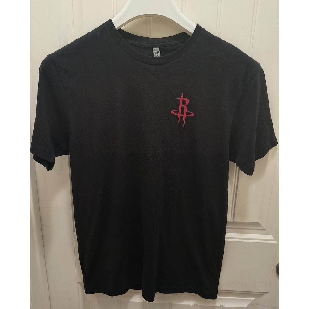 500 Level Kevin Durant Houston Rockets Caricature Graphic Tee Black Medium NBA